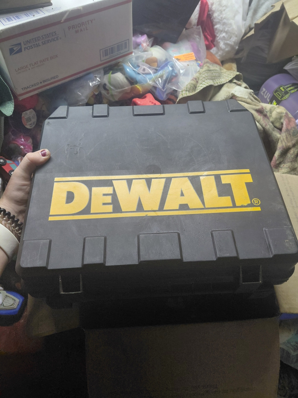 DEWALT Black and Yellow Durable Tool Storage Case